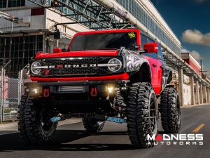 Ford Bronco Custom Wheels - HF6-4 by Vossen - Satin Black Ford Bronco Custom Wheels - HF6-4 by Vossen - Satin Black